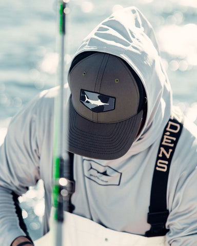White Marlin 3D Hat