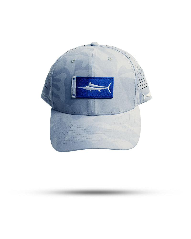 White Marlin Flag Hat
